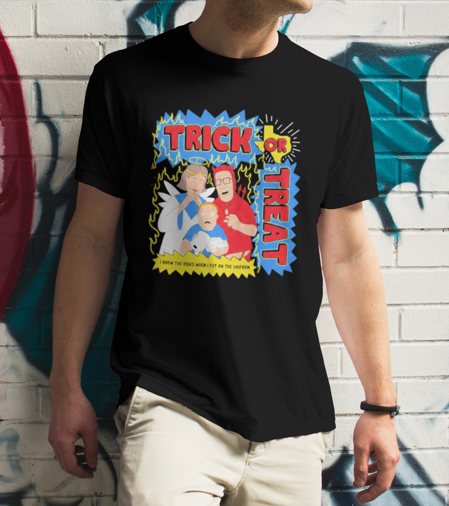 Trick Or Treat Hank Hill Halloween 2026 T-Shirt