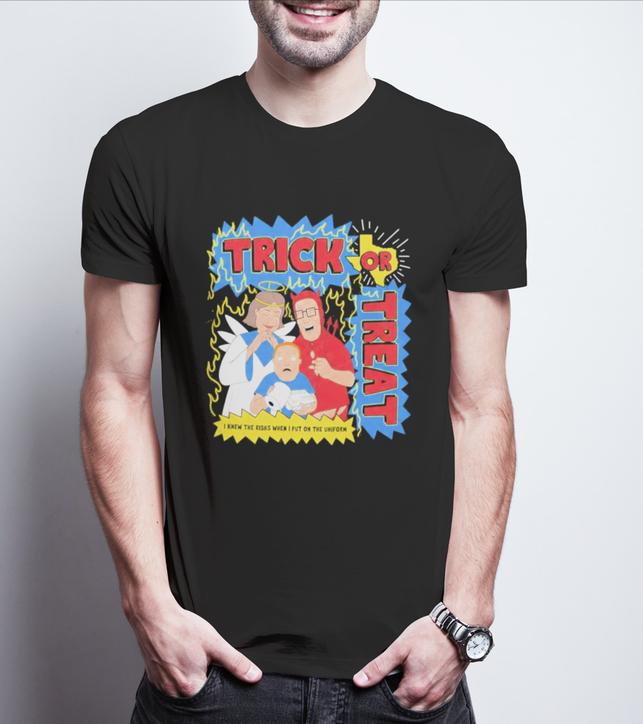 Trick Or Treat Hank Hill Halloween 2026 T-Shirt
