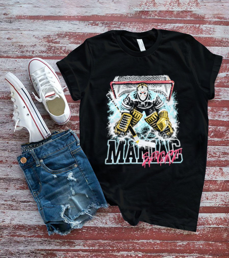 Jason Voorhees Maniac Sport 2026 Hockey Halloween T-Shirt