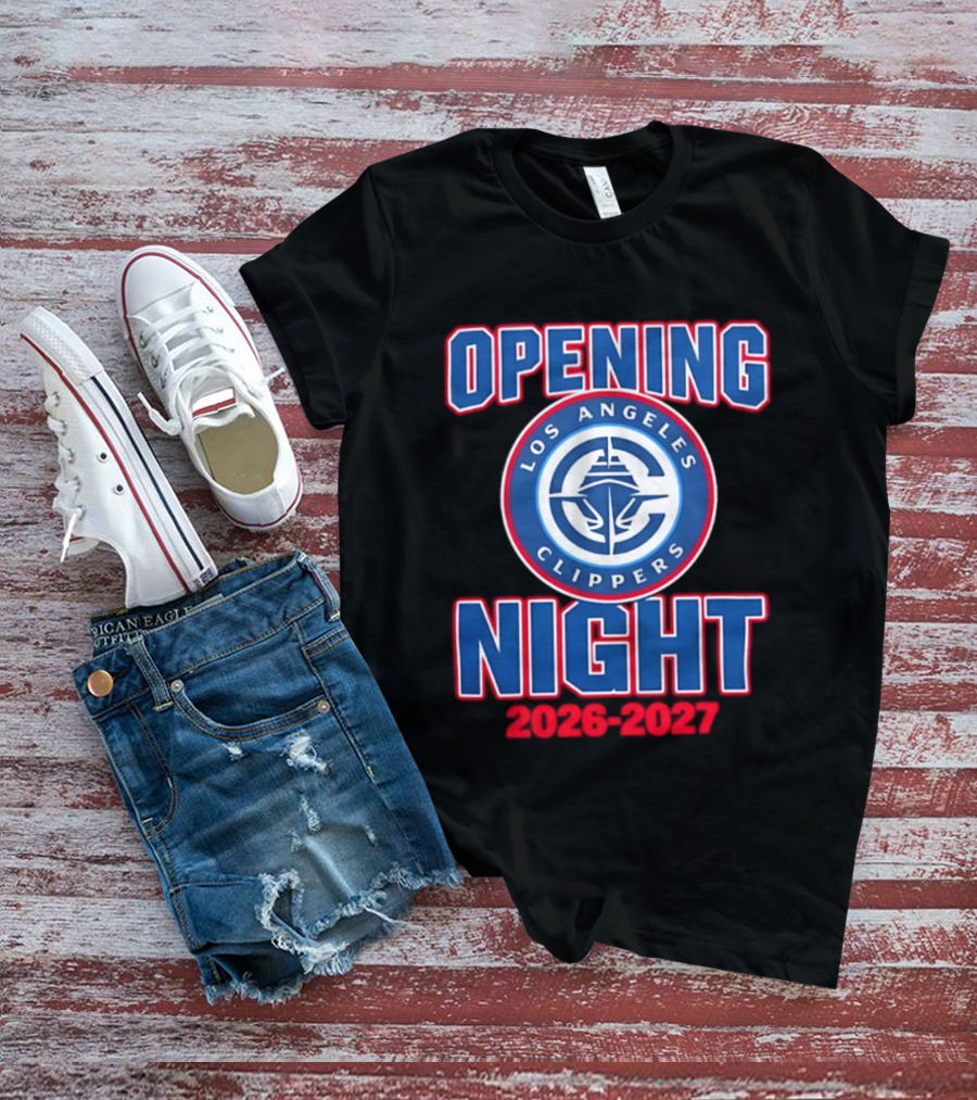 Los Angeles Clippers Opening Night 2026 2027 T-Shirt