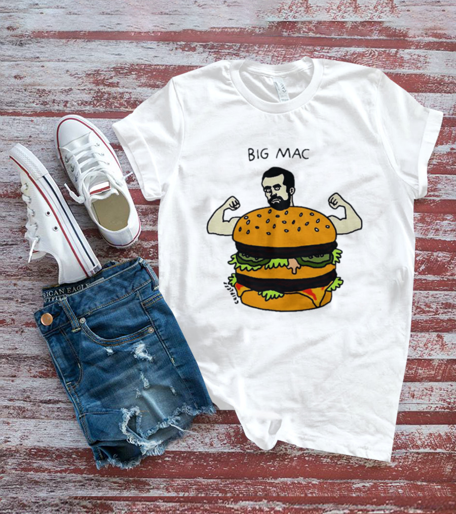 Big Mac Muscle Burger Mac DeMarco Meme T-Shirt