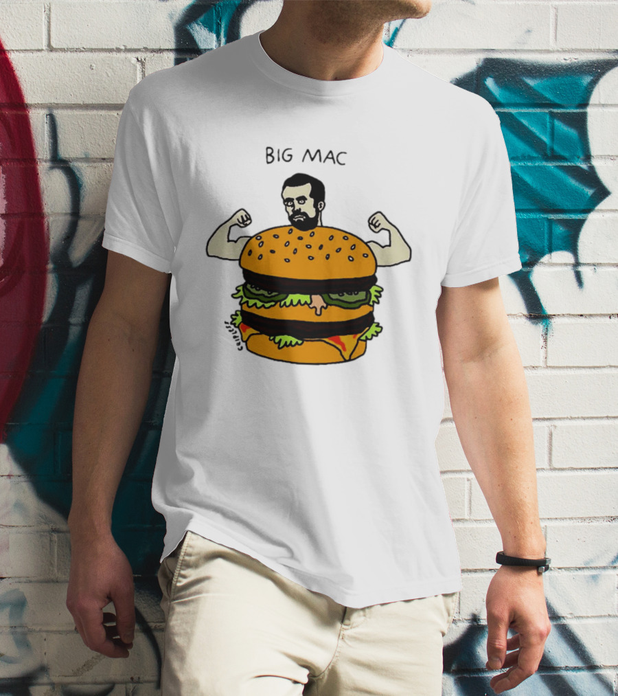 Big Mac Muscle Burger Mac DeMarco Meme T-Shirt
