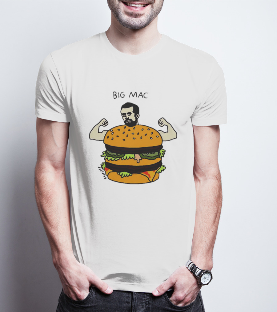 Big Mac Muscle Burger Mac DeMarco Meme T-Shirt