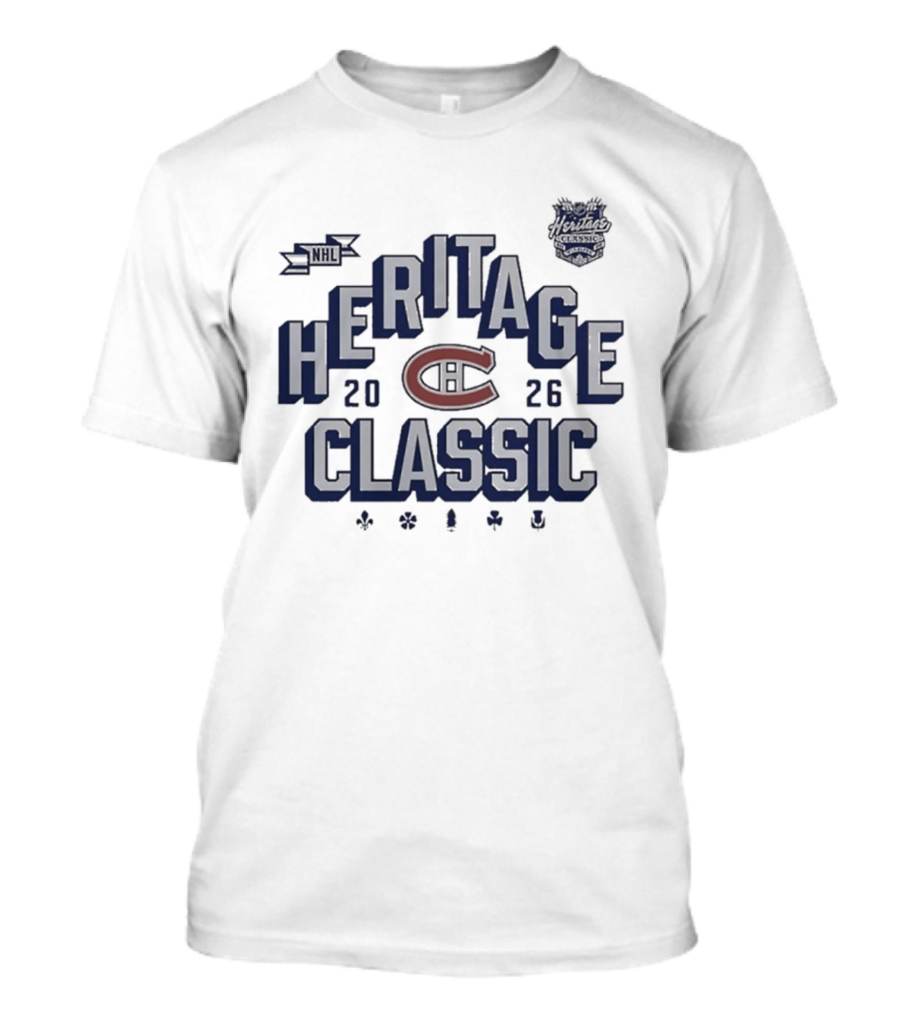 Montreal Canadiens 2026 NHL Heritage Classic Vintage Sports Event T-Shirt