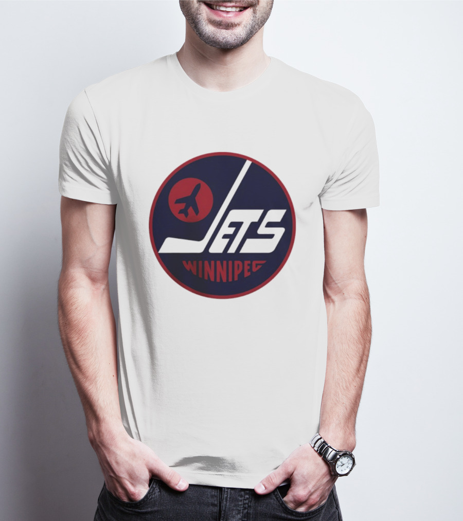 Winnipeg Jets 2026 NHL Heritage Classic Retro Circle T-Shirt