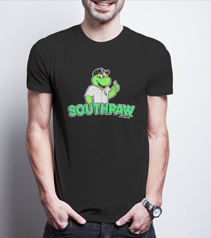 Chicago White Sox Southpaw Mascot Promo MLB Official Merchandise T-Shirt