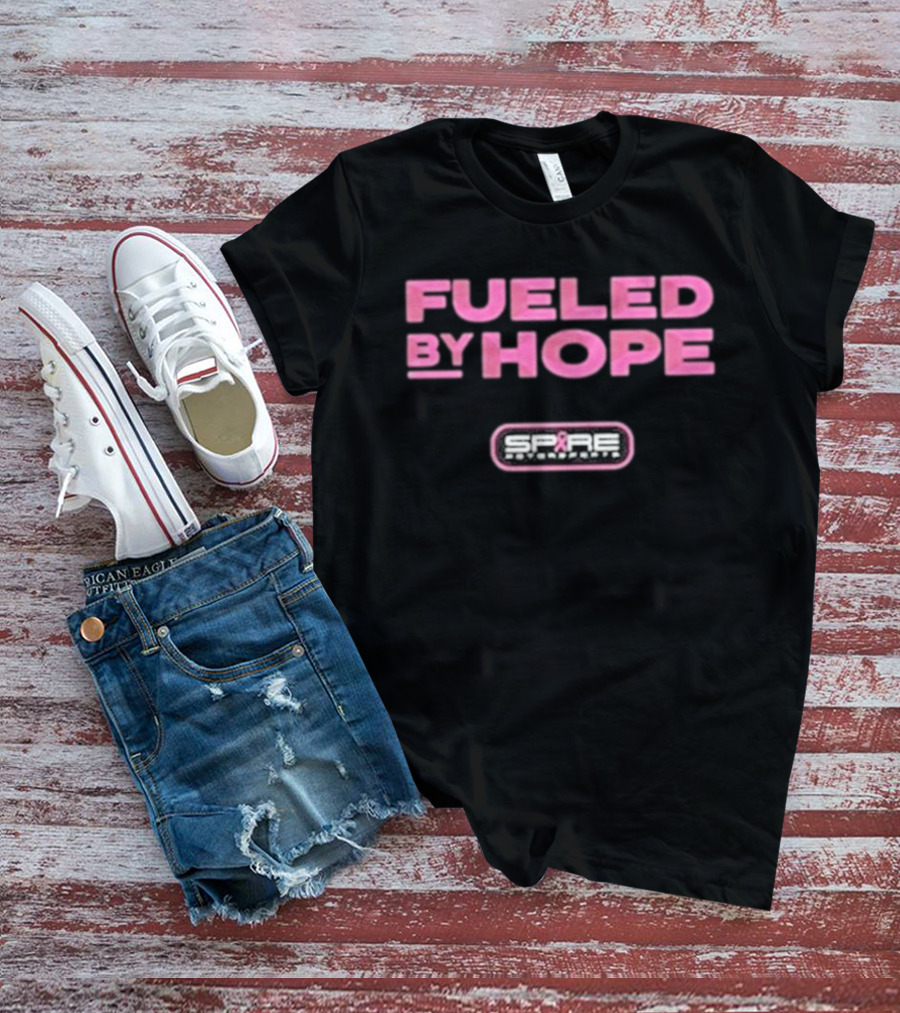 Fueled By Hope Spire Enterprises Pink Ribbon 2026 T-Shirt