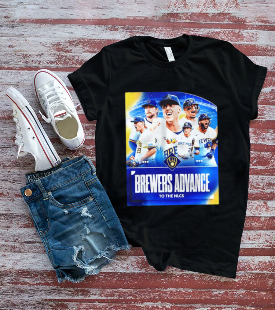 Milwaukee Brewers Advance To The NLCS 2026 Victory Celebration T-Shirt