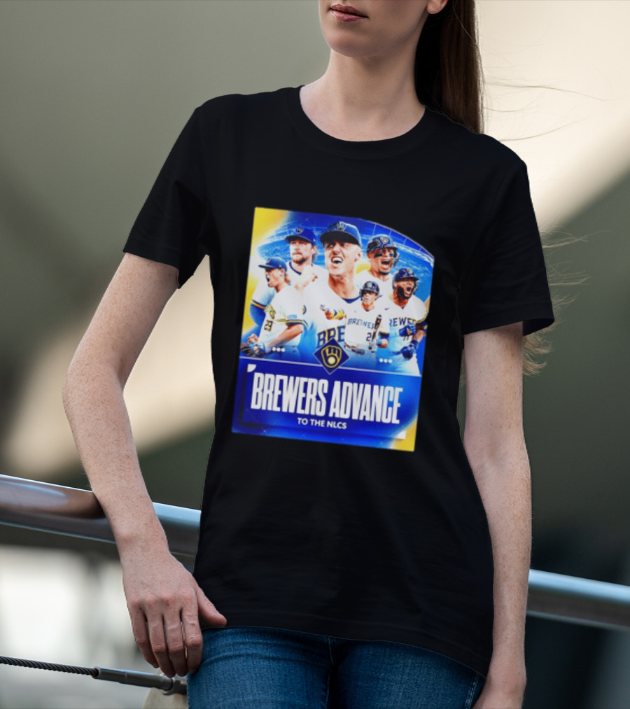 Milwaukee Brewers Advance To The NLCS 2026 Victory Celebration T-Shirt