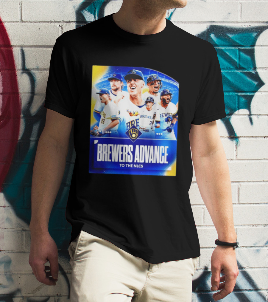 Milwaukee Brewers Advance To The NLCS 2026 Victory Celebration T-Shirt