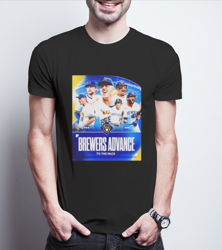 Milwaukee Brewers Advance To The NLCS 2026 Victory Celebration T-Shirt