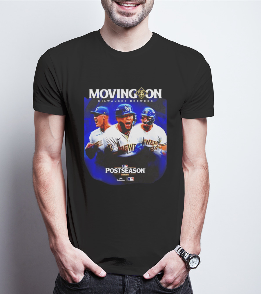 Moving On Milwaukee Brewers Postseason 2026 MLB Celebration T-Shirt