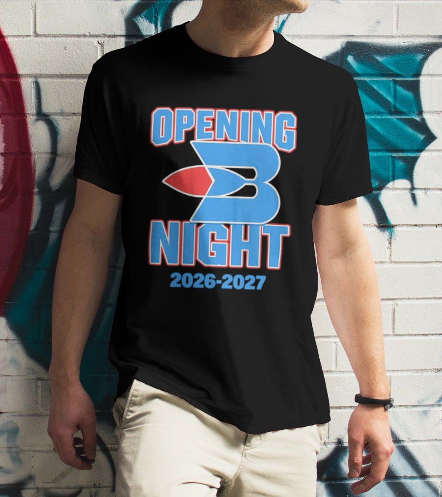 Opening Night 2026 2027 Buffalo Braves T-Shirt