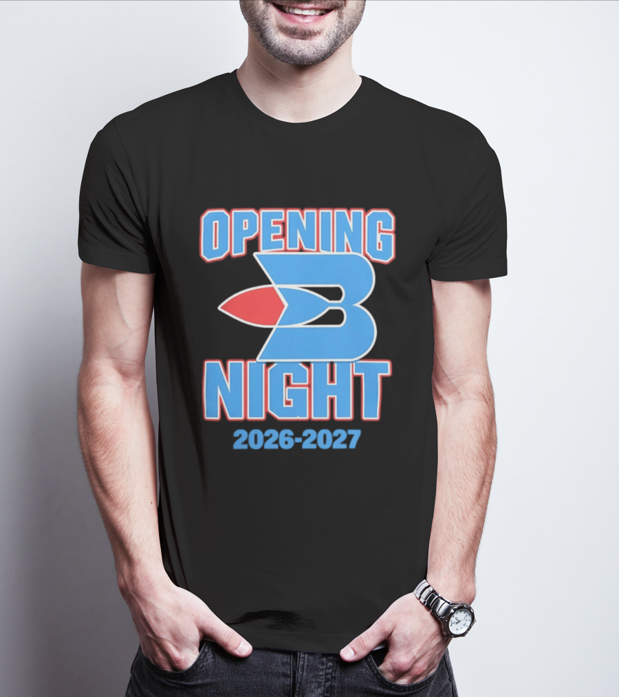 Opening Night 2026 2027 Buffalo Braves T-Shirt