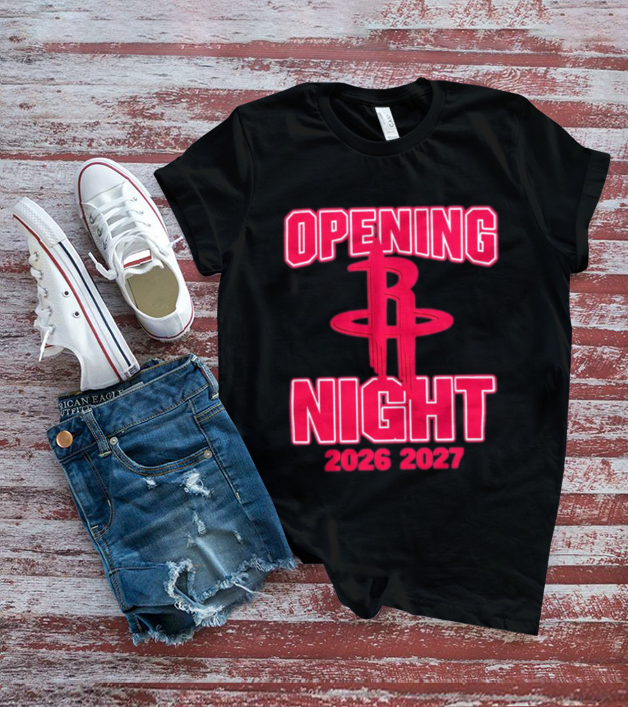 Houston Rockets NBA Opening Night 2026 2027 T-Shirt