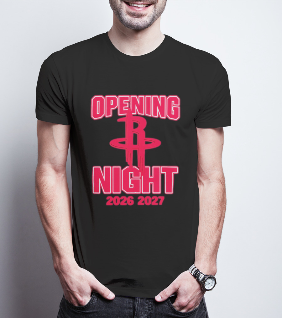 Houston Rockets NBA Opening Night 2026 2027 T-Shirt