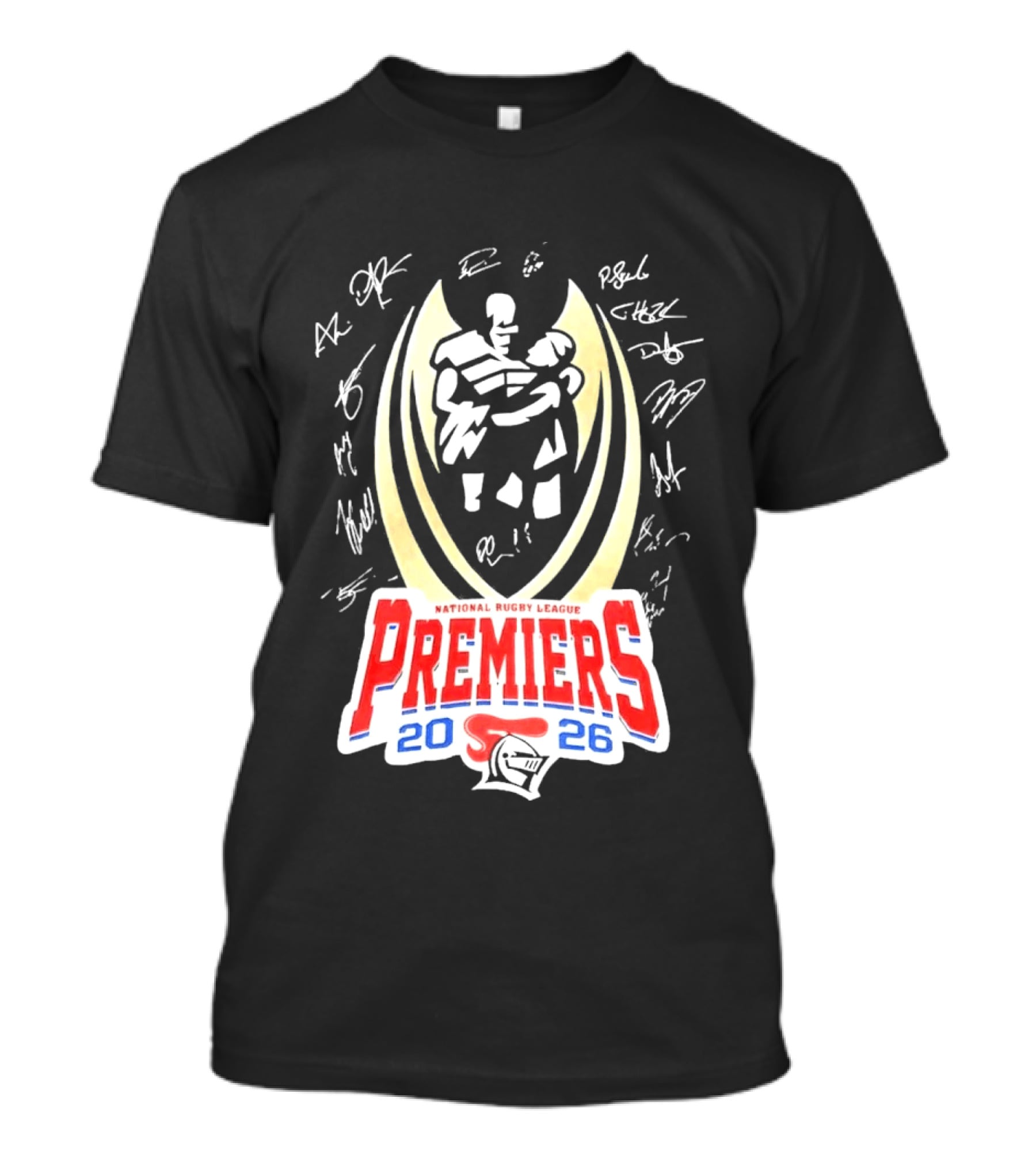 NRL Newcastle Knights National Rugby League Premiers 2026 T-Shirt