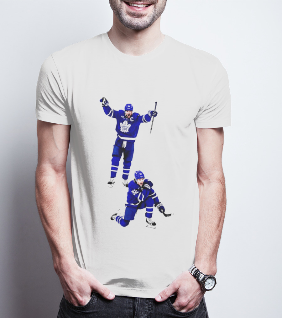 Auston Matthews Gavin McKenna Toronto Maple Leafs Firts One Hockey Players T-Shirt