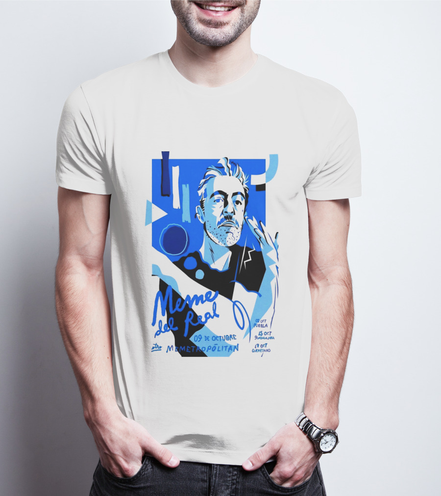 Meme Del Real 09 De Octubre 2026 Metropolitán MX Concert T-Shirt