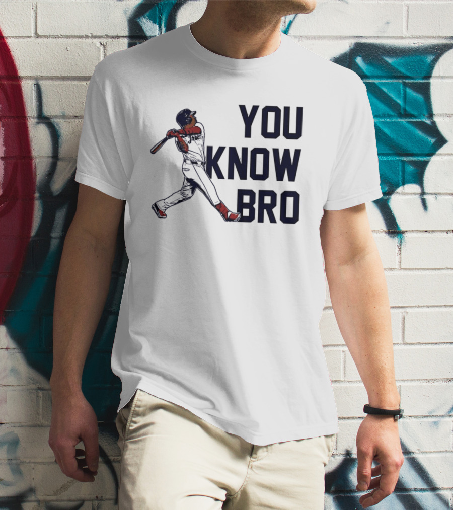 You Know Bro Baseball Swing Home Run ALDS 2026 T-Shirt