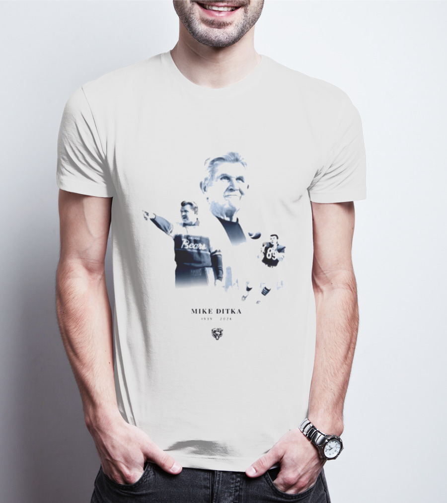 MIKE DITKA 1939 2026 Thank You Bears Legacy T-Shirt