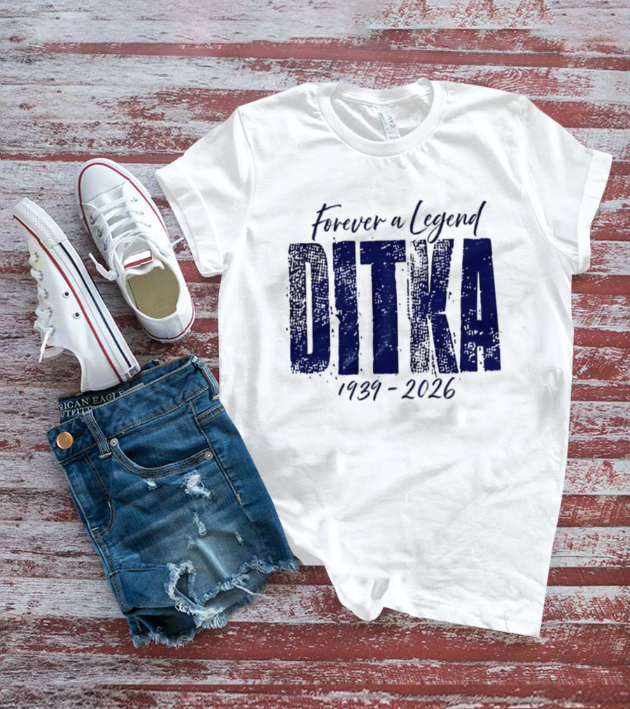 Mike Ditka Chicago Bears Forever A Legend 1939 2026 T-Shirt