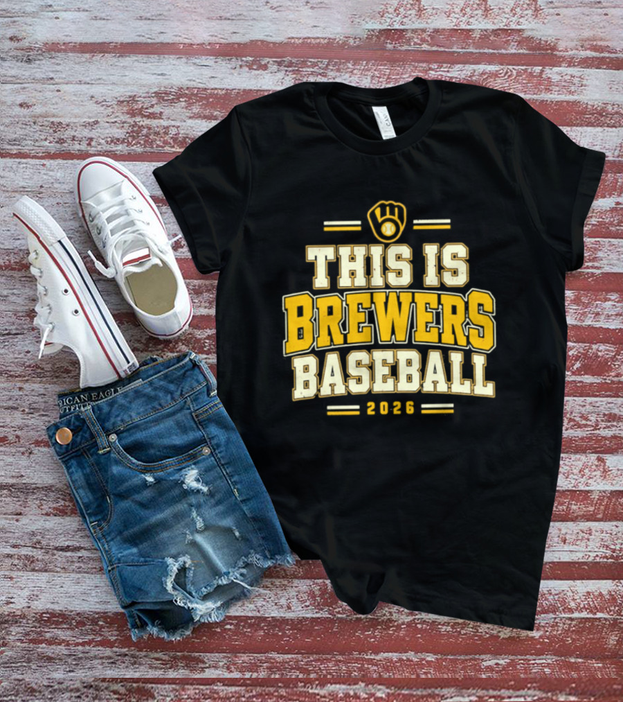 NLCS 2026 Milwaukee Brewers This Is Brewers Baseball T-Shirt