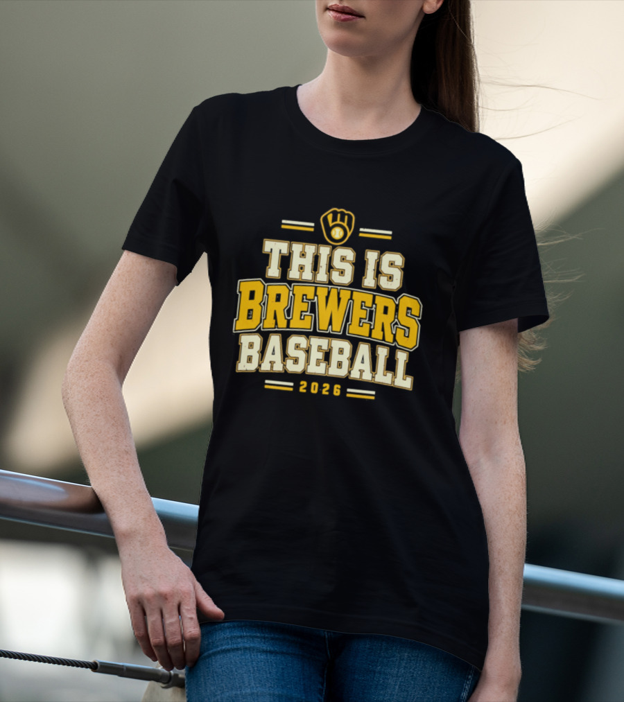 NLCS 2026 Milwaukee Brewers This Is Brewers Baseball T-Shirt