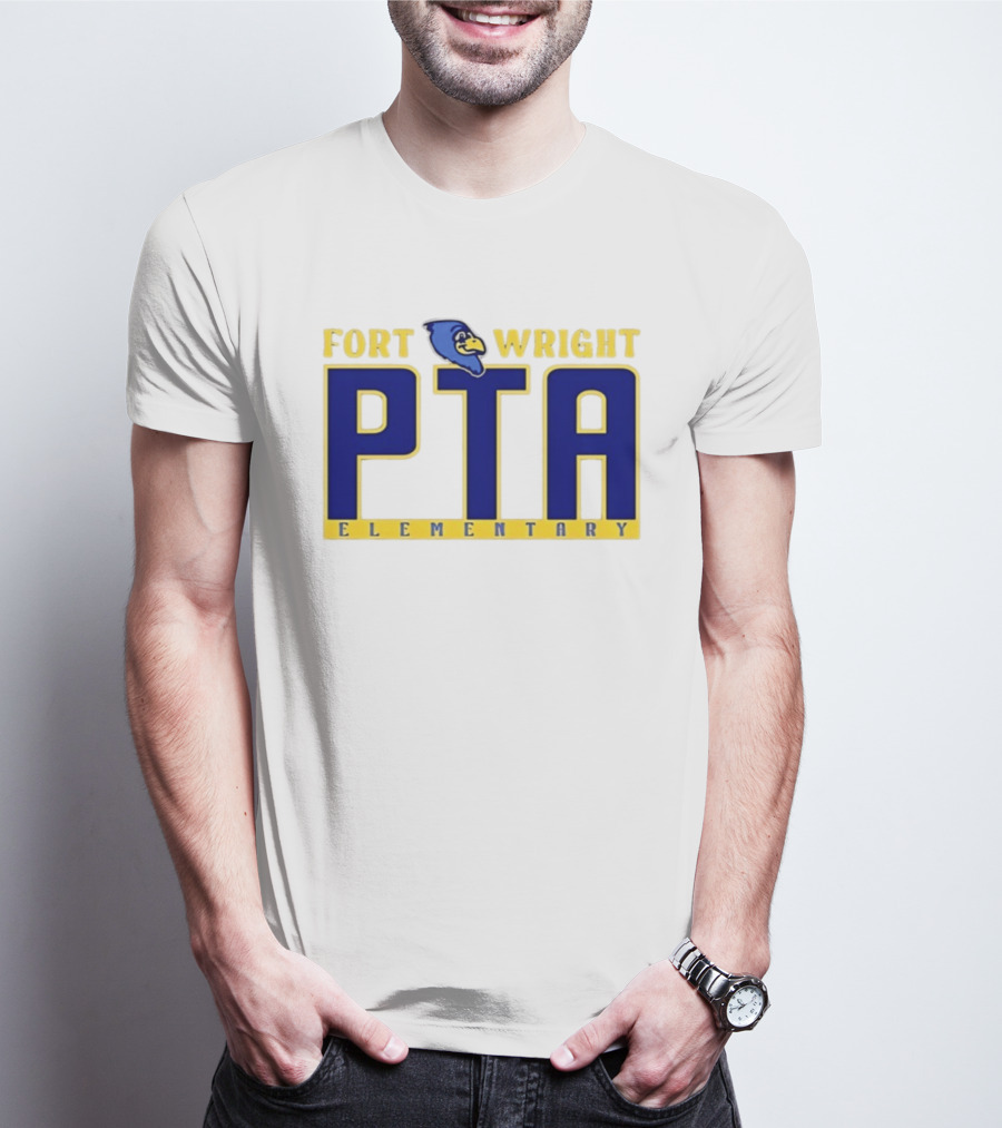 Fort Wright Elementary PTA Blue Jay T-Shirt