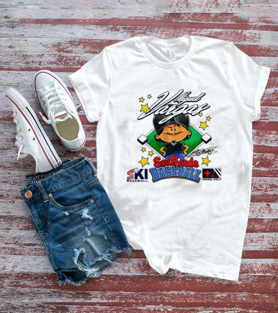 Miguel Vargas Southside Baseball Chicago White Sox Sports SKI Baseball Stars T-Shirt