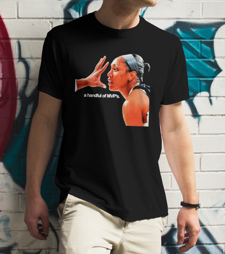 A'ja Wilson A Handful Of MVP's T-Shirt