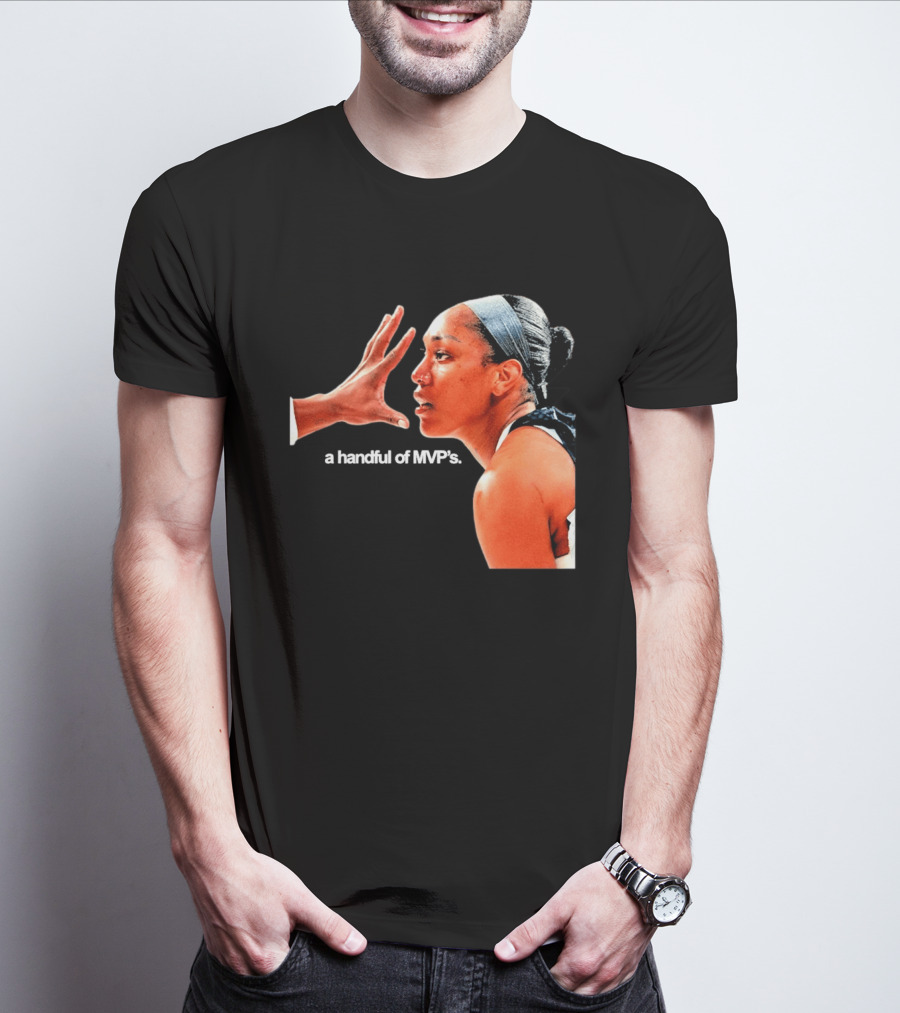 A'ja Wilson A Handful Of MVP's T-Shirt