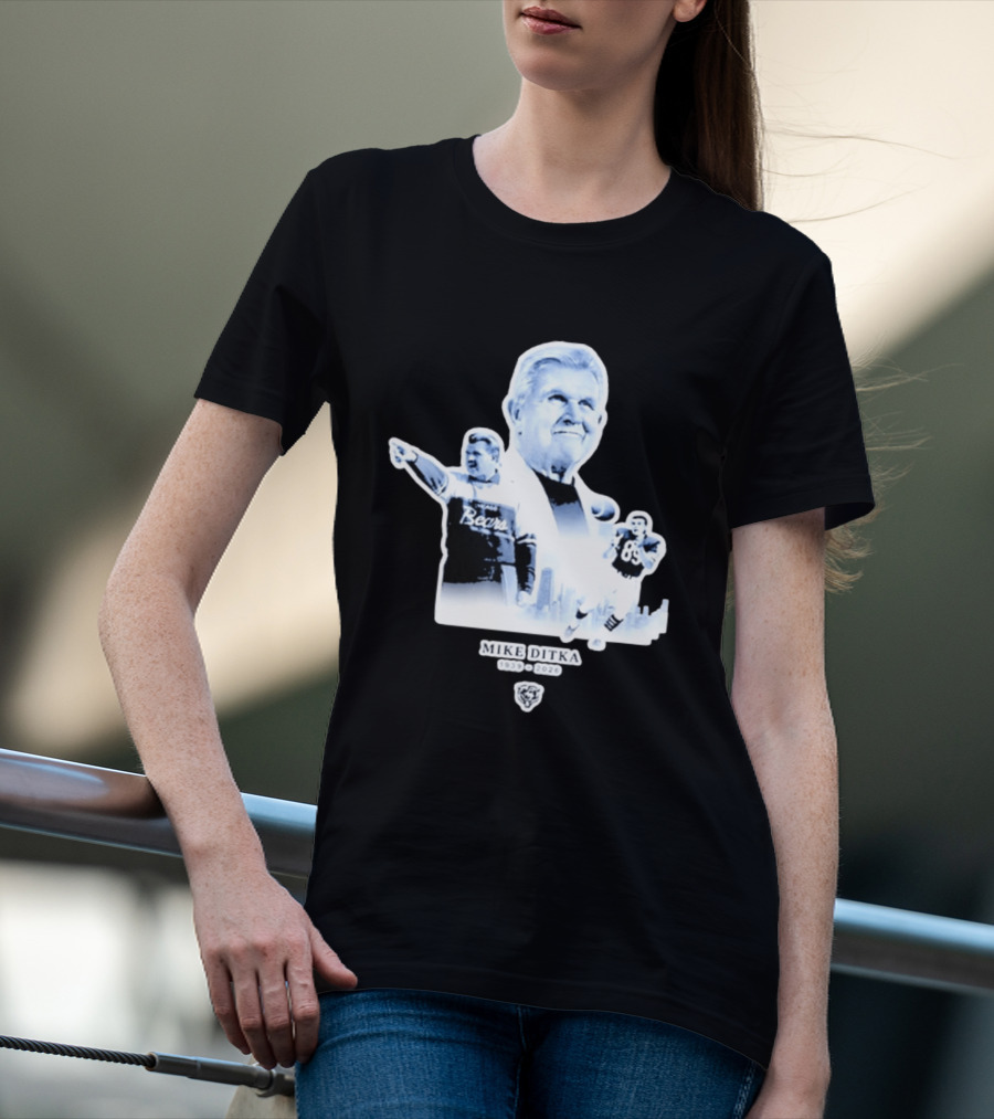 Bears Mike Ditka 1939 2020 Coach Legend Legacy T-Shirt