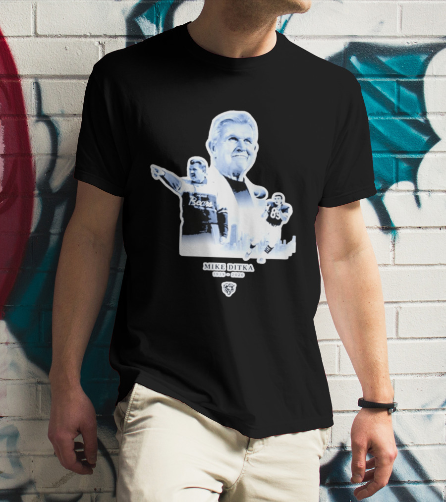 Bears Mike Ditka 1939 2020 Coach Legend Legacy T-Shirt