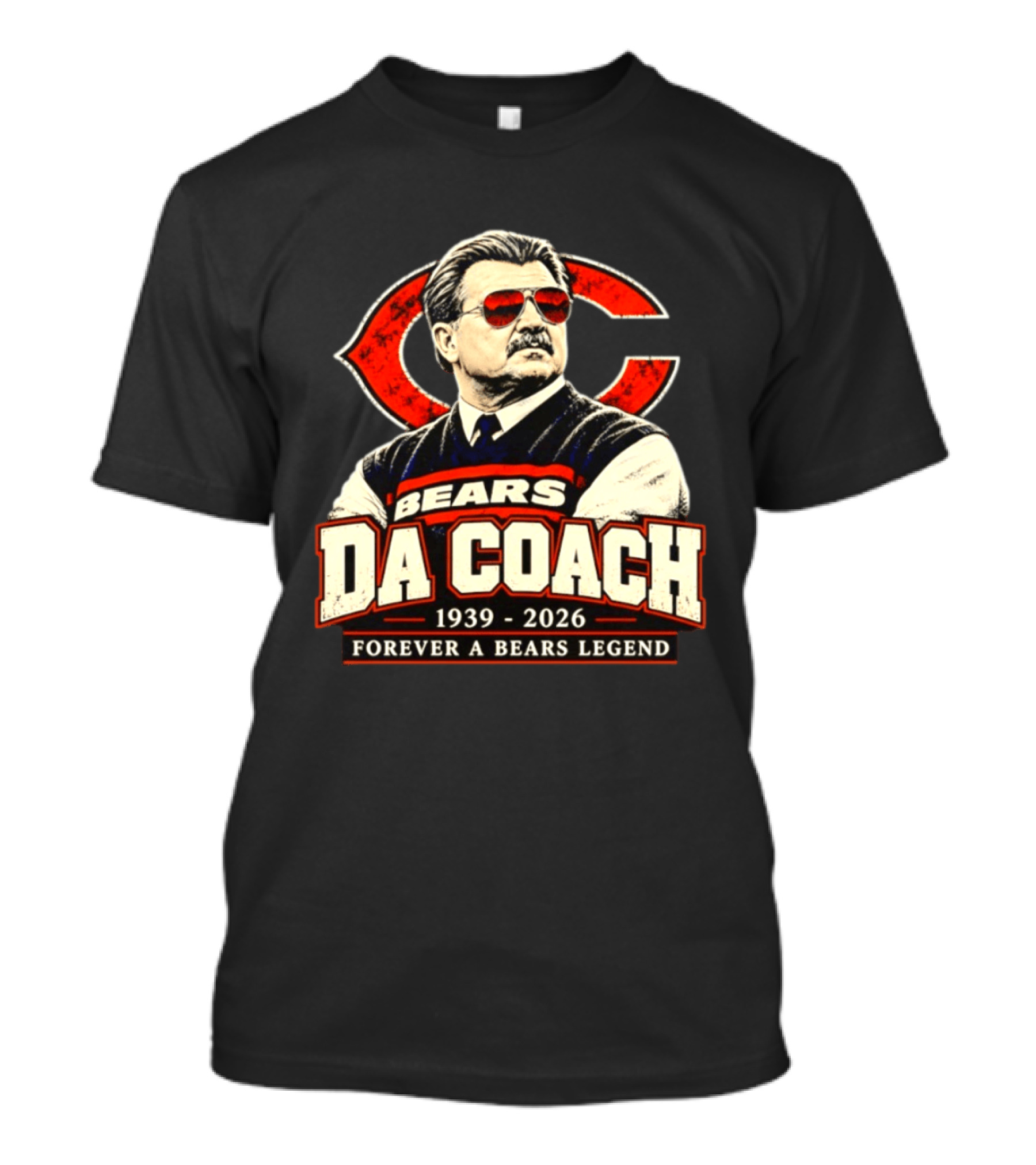 Bears Da Coach Mike Ditka Forever A Bears Legend 1939 2026 Chicago Bears T-Shirt