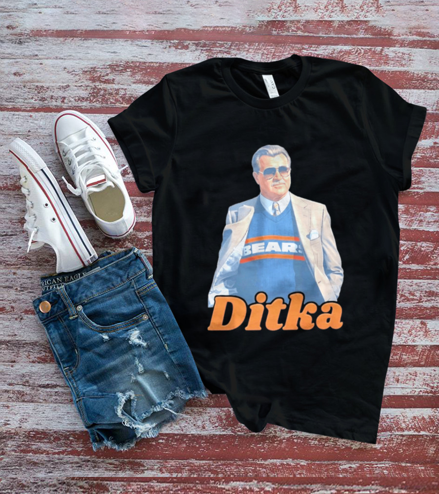 Ditka Bears Chicago Football Coach T-Shirt