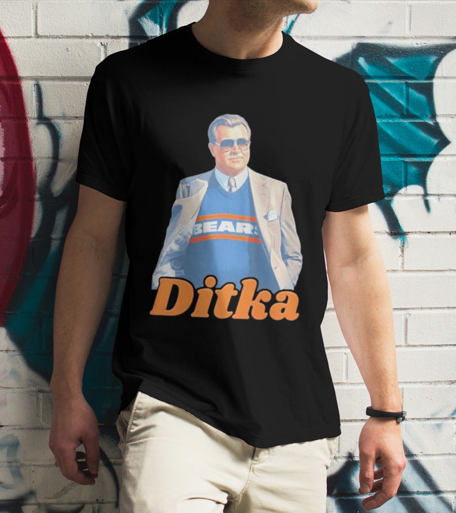 Ditka Bears Chicago Football Coach T-Shirt
