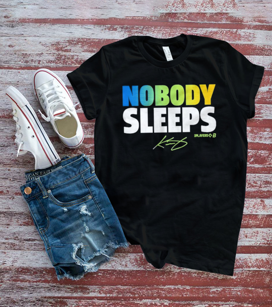 Kevin Cash Nobody Sleeps Signature Summer B T-Shirt