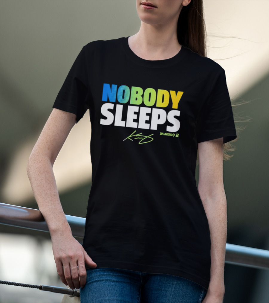 Kevin Cash Nobody Sleeps Signature Summer B T-Shirt