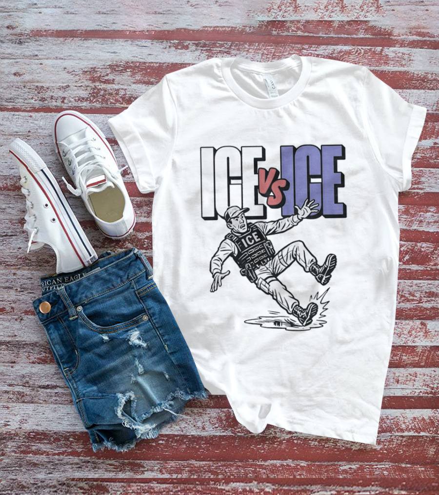 ICE Vs ICE 2026 Slippery Encounter T-Shirt