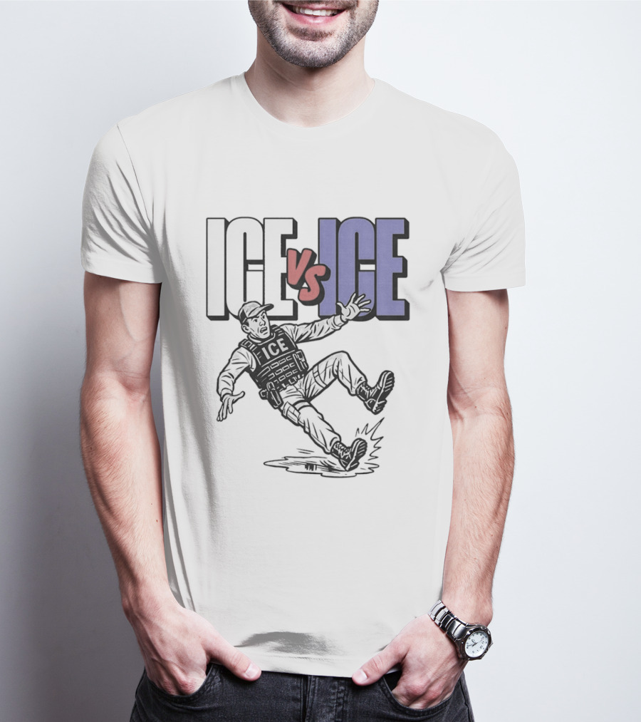 ICE Vs ICE 2026 Slippery Encounter T-Shirt