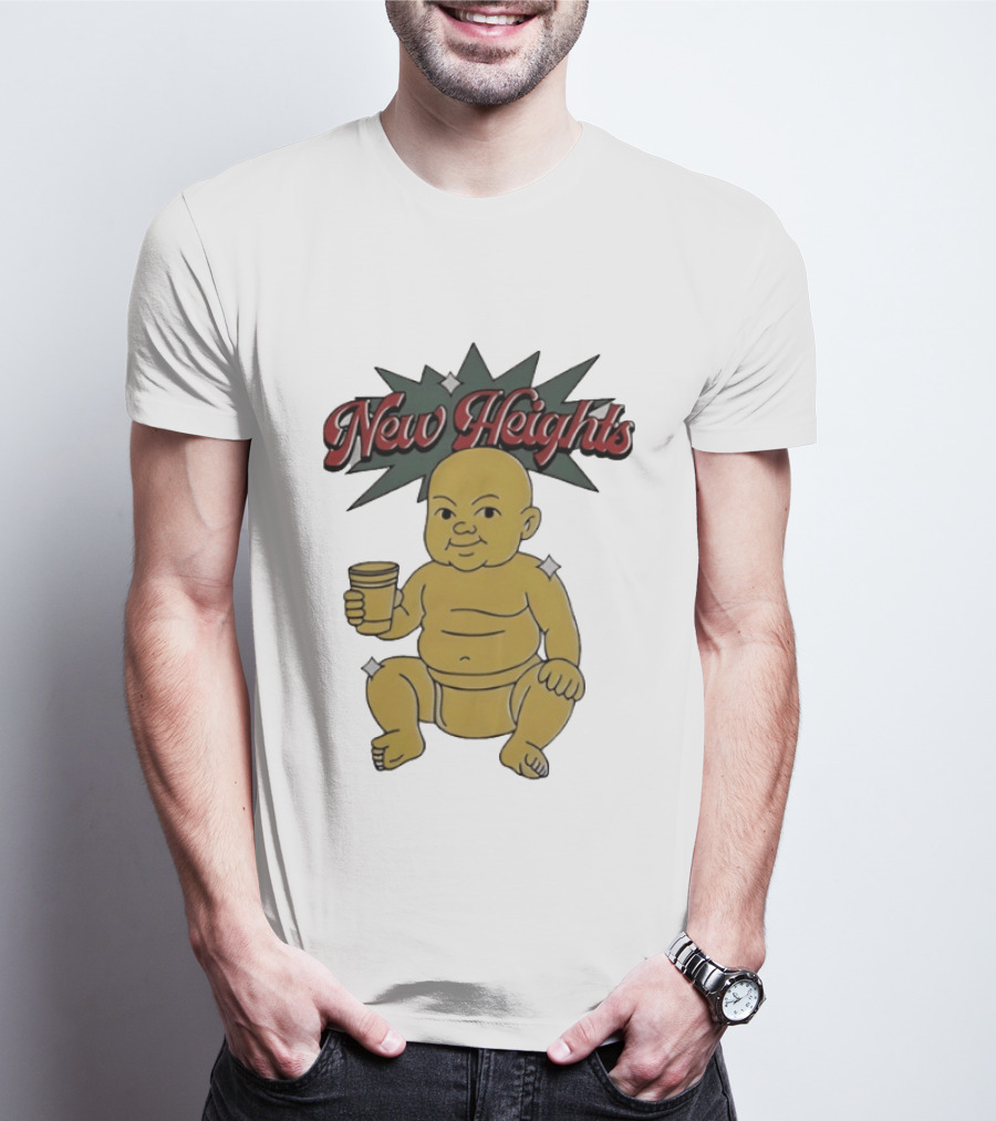 New Heights With Jason & Travis Kelce Lombaby T-Shirt