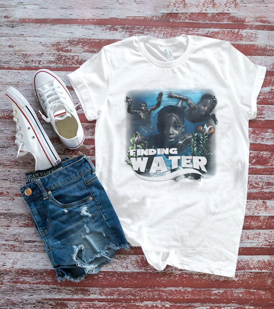 Finding Water Adventures Kids Underwater Journey T-Shirt