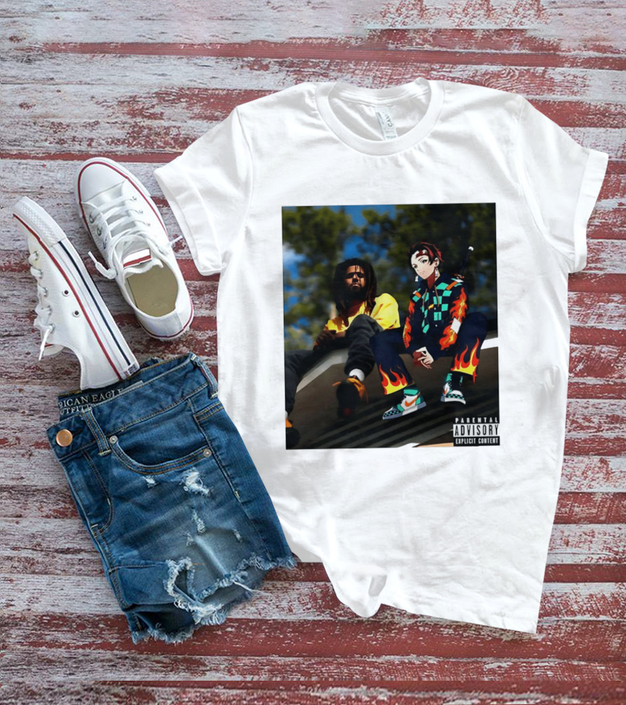 Forest Hills Scru Face Jean Tanjiro Kamado Parental Advisory Explicit Content T-Shirt