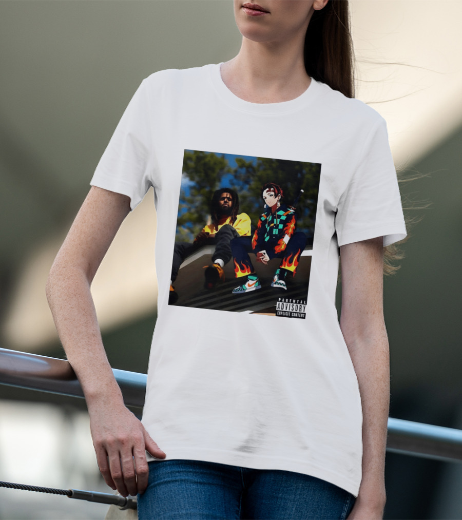 Forest Hills Scru Face Jean Tanjiro Kamado Parental Advisory Explicit Content T-Shirt