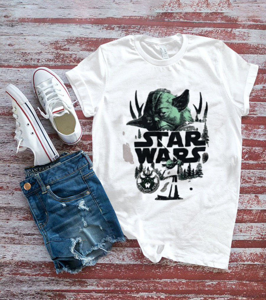 Star Wars Yoda Wisconsin Herd Crossover Collaboration T-Shirt