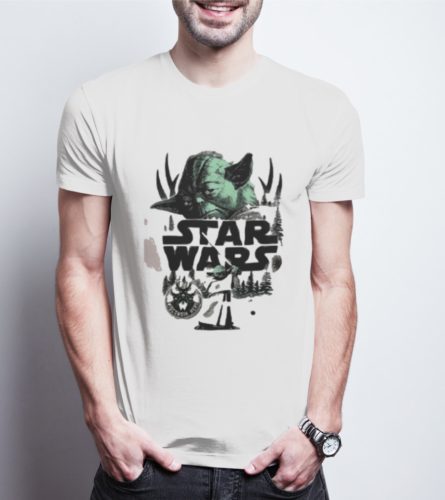 Star Wars Yoda Wisconsin Herd Crossover Collaboration T-Shirt