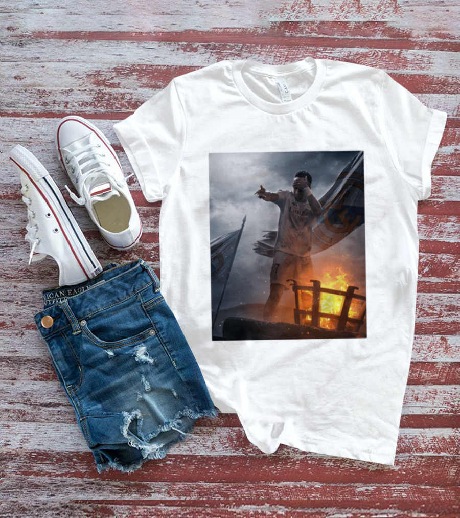 Vini Jr From Doubt To Destiny Real Madrid Football Legend T-Shirt
