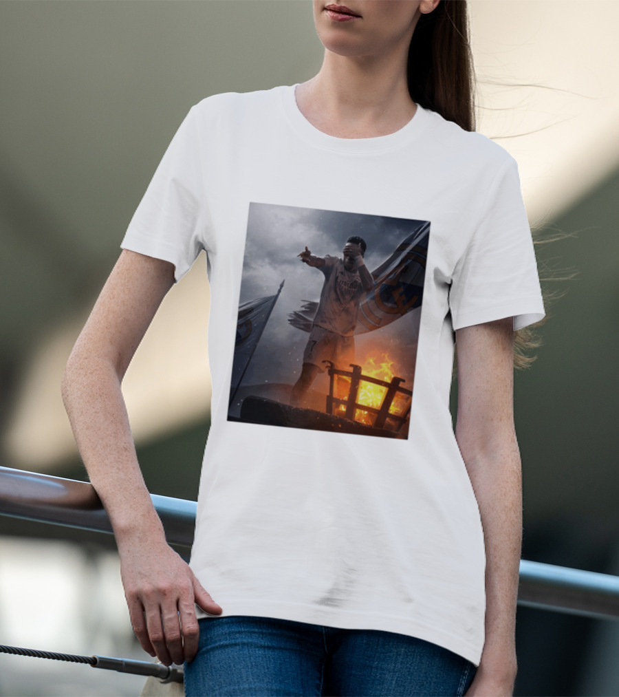 Vini Jr From Doubt To Destiny Real Madrid Football Legend T-Shirt