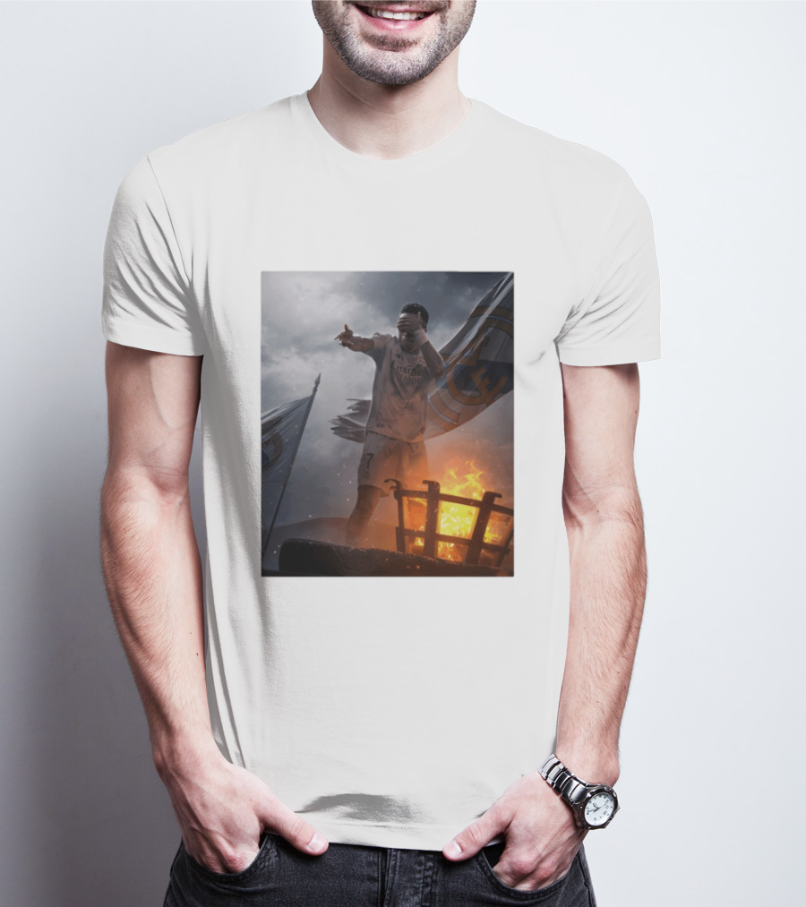 Vini Jr From Doubt To Destiny Real Madrid Football Legend T-Shirt
